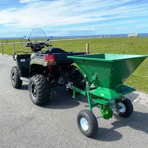 Salt & fertiliser spreader ATV