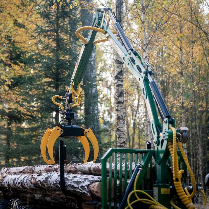 Forestry trailer ATV FT42DFR-2T