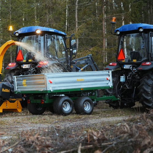 Tipping trailer, 2.5 tonnes, galvanized