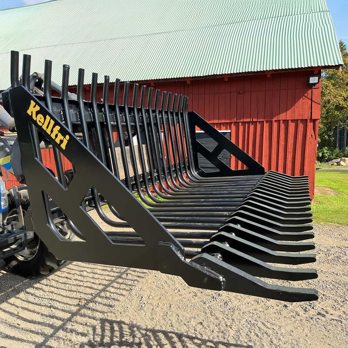 Stone sorting fork 2.0 m, bolted Trima attachment
