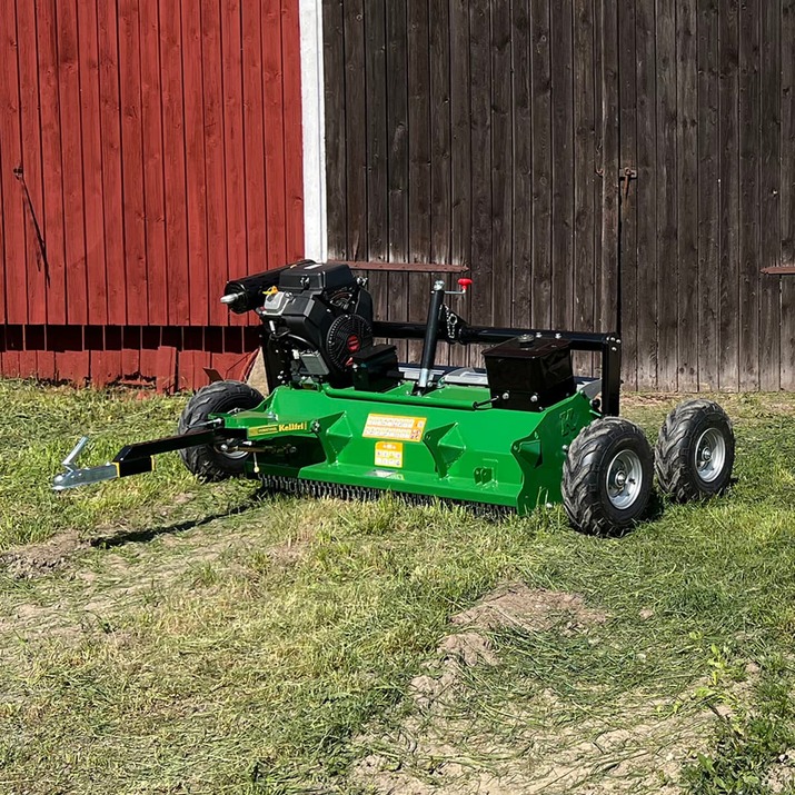 ATV flail mower XL with flap, 1,5 m, 25 hp