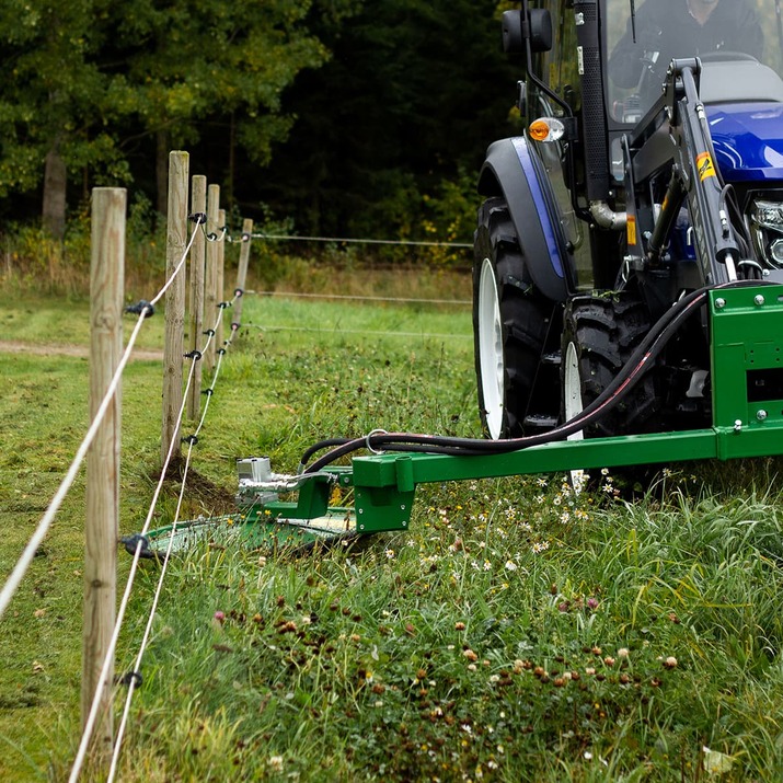 Strimmer, front mounted, with attachment to fit Trima