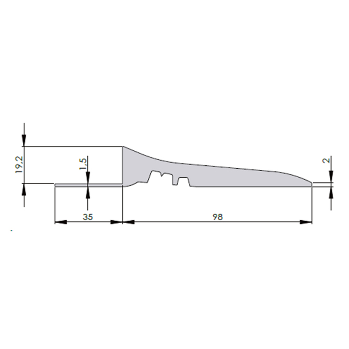 Edge strip 20 mm 13.5 x 250 cm