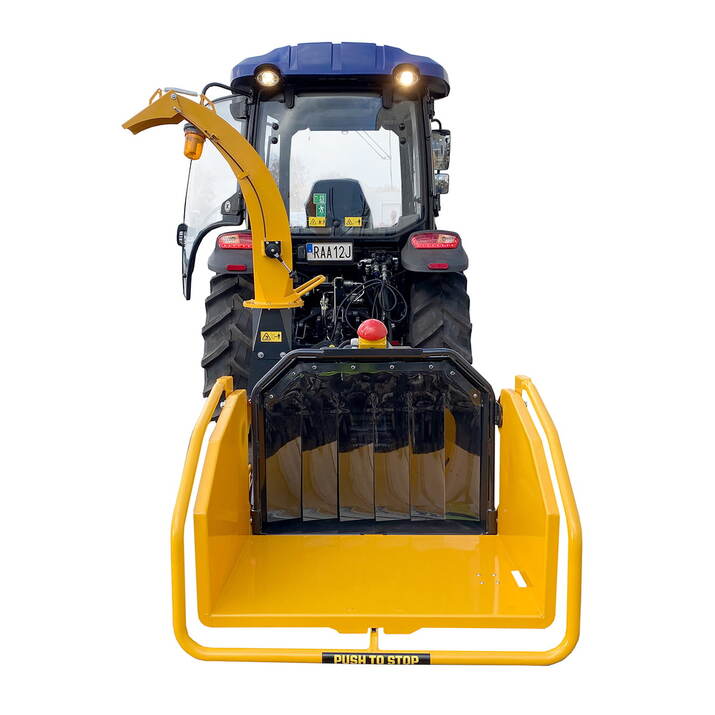 Chipper 150, with hydraulic infeed