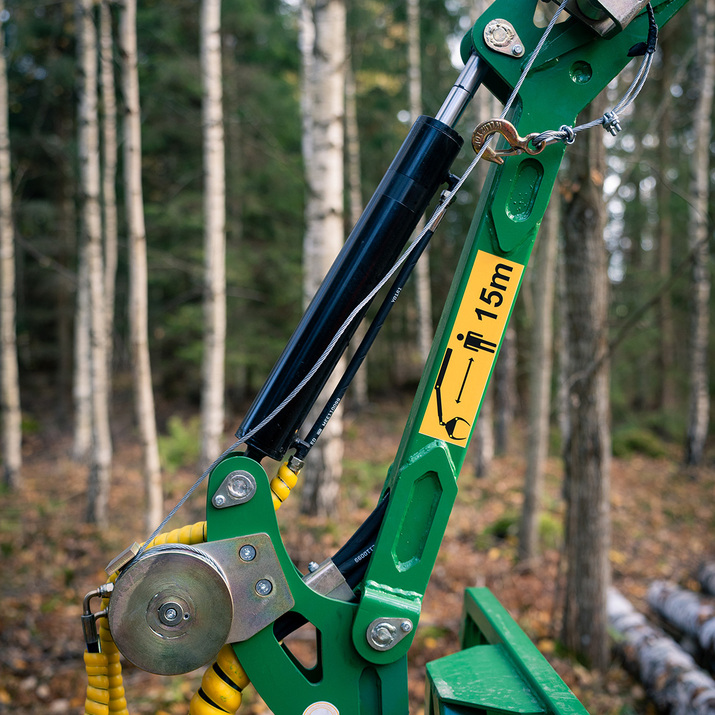Forestry trailer ATV FT42DFR-2T