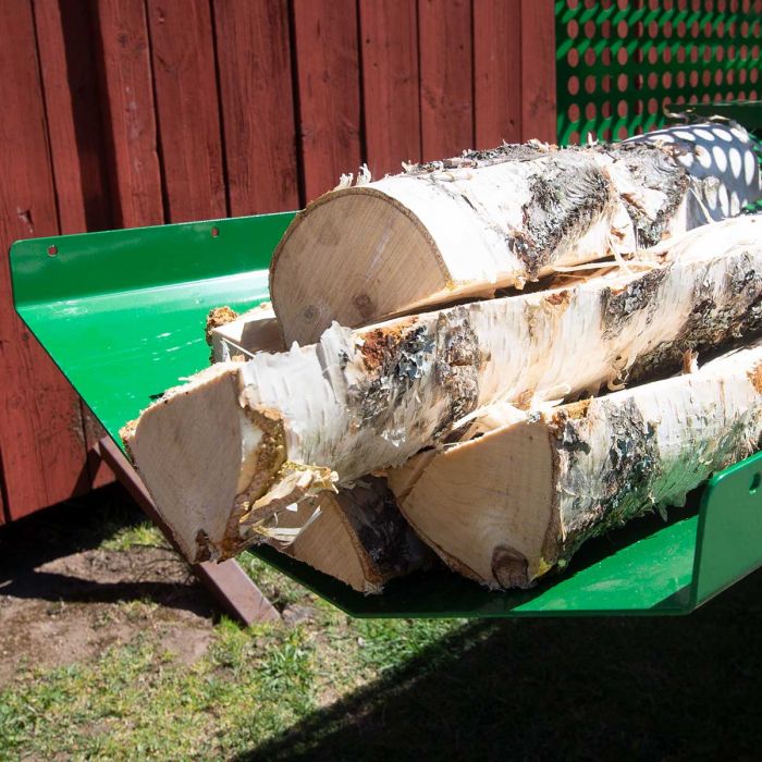 Firewood splitter, electric-powered, 7 tonnes, 70 cm
