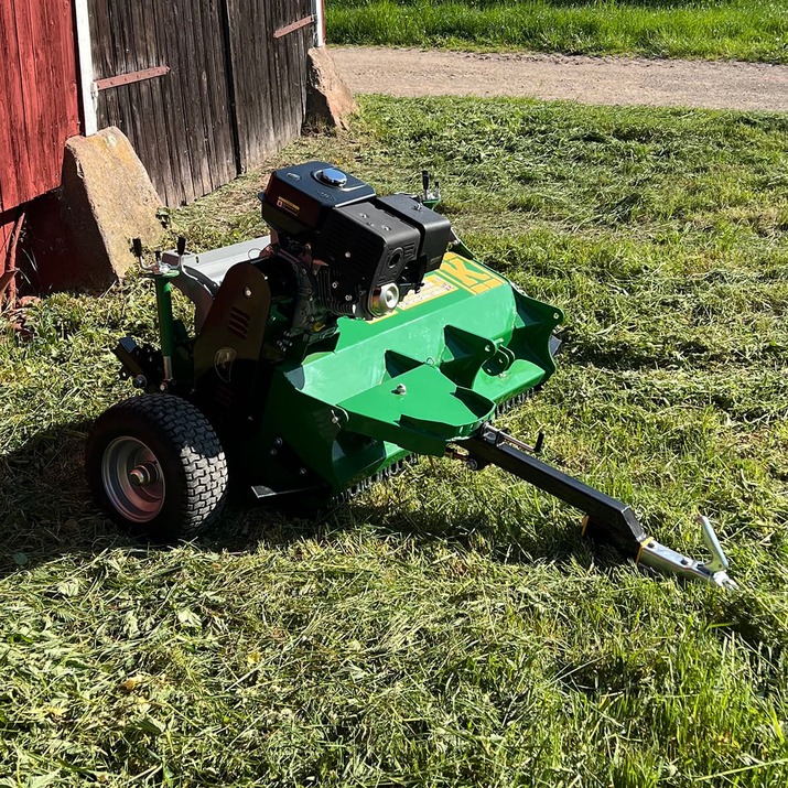 ATV flail mower with flap, 1.2 m, 15 hp