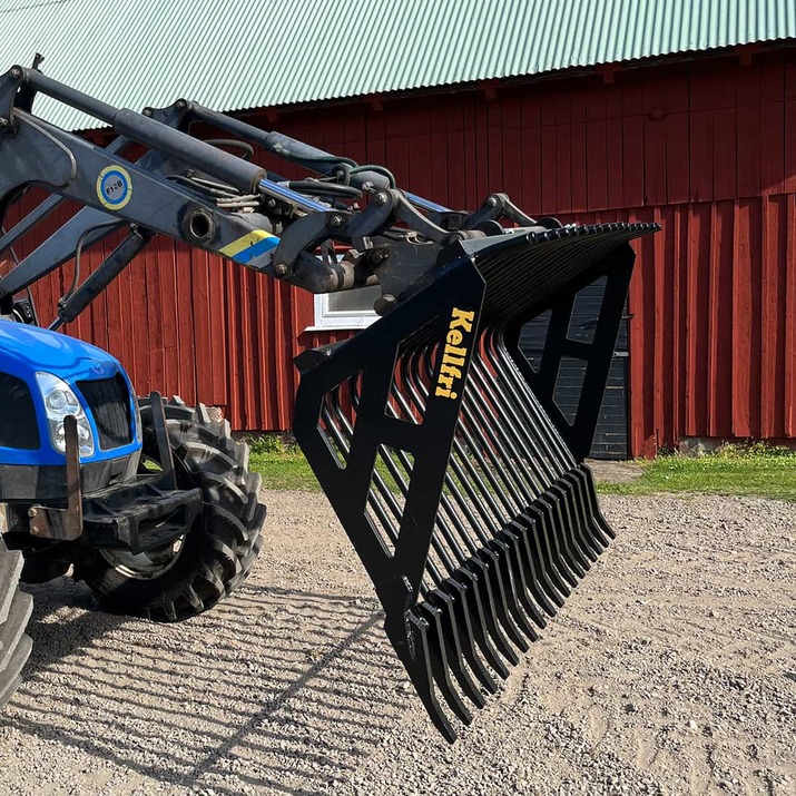 Stone sorting fork 2.0 m, bolted Trima attachment