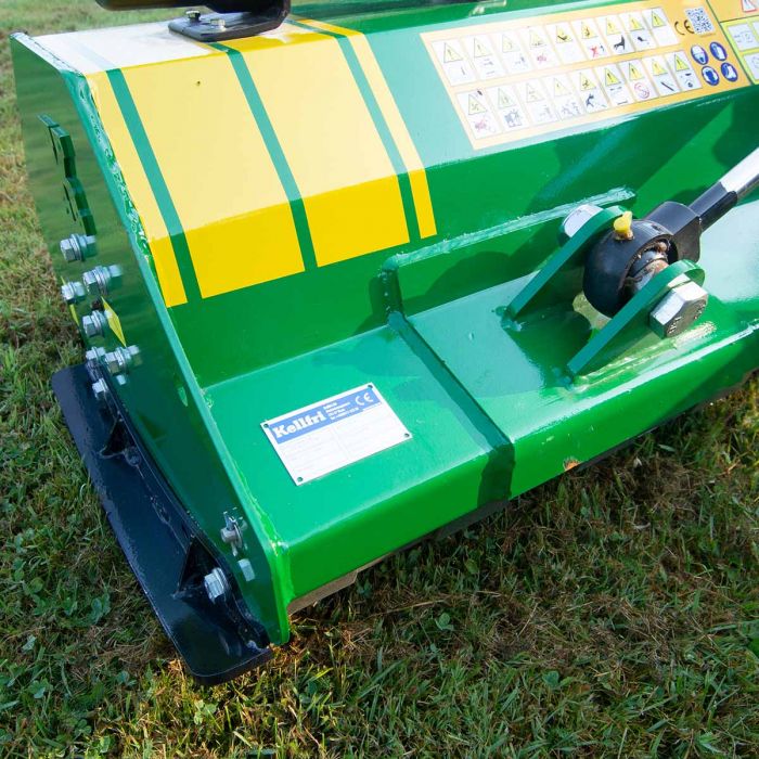 Verge flail mower W 1.45 m, lightweight