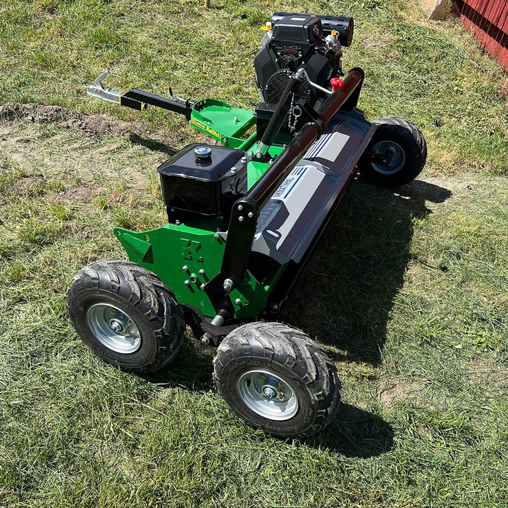 ATV flail mower XL with flap, 1,5 m, 25 hp