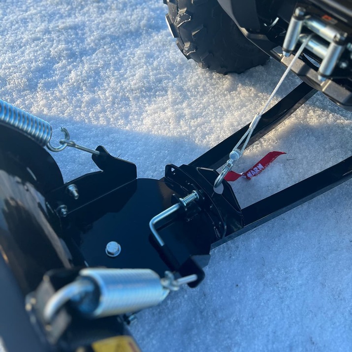 Snow blade ATV