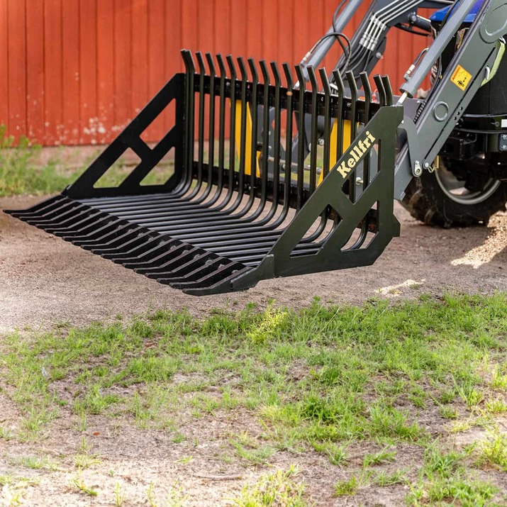 Stone sorting fork 2.0 m, bolted Trima attachment