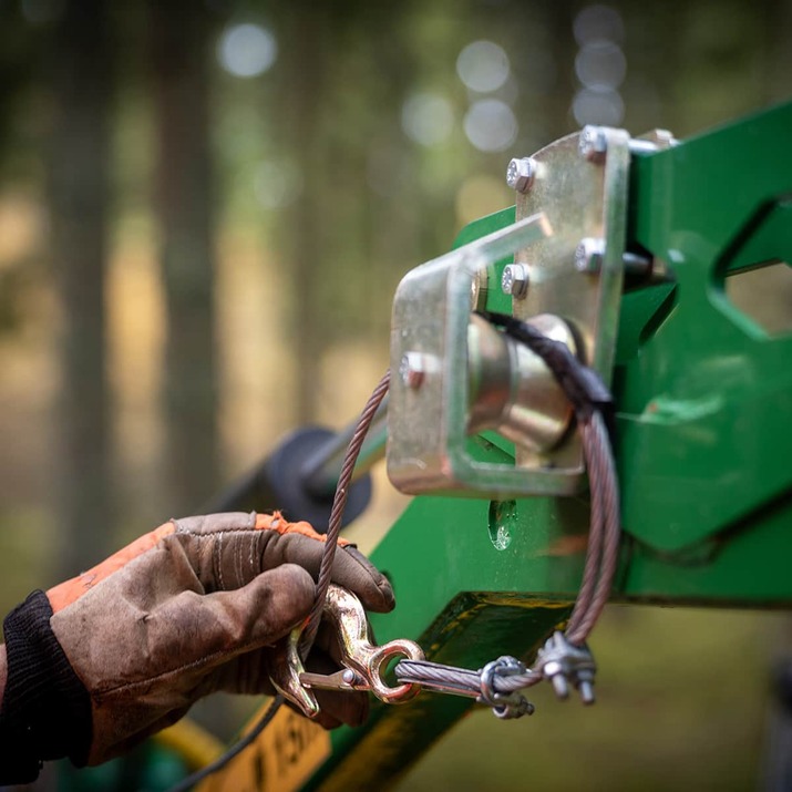 Forestry trailer ATV FT42DFR-2T
