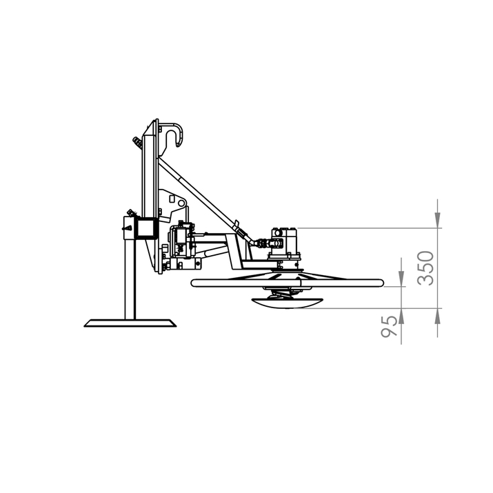 Strimmer, front mounted, Euro