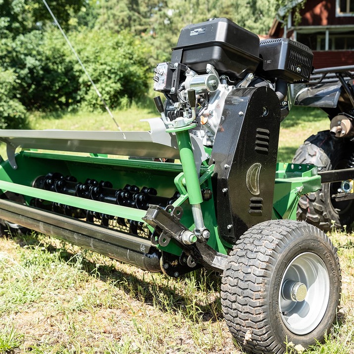 ATV flail mower, with flap and electrical start-up, 1.5 m, 15 hp