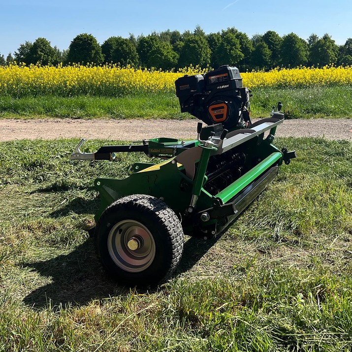 ATV flail mower, with flap and electrical start-up, 1.5 m, 15 hp