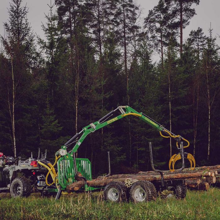 2-tonne forestry trailer ATV, Package 10