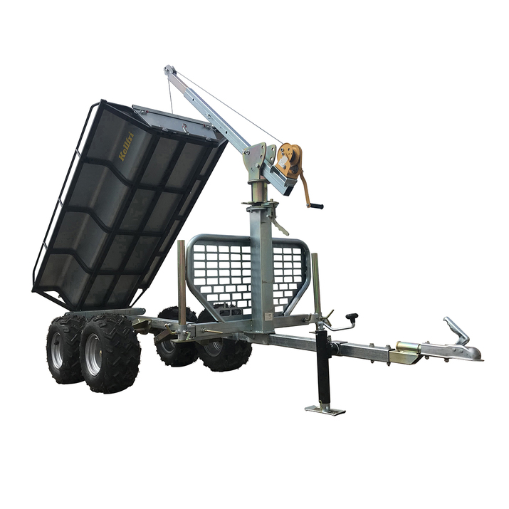 Tipping and forestry trailer ATV PRO, Tower2+