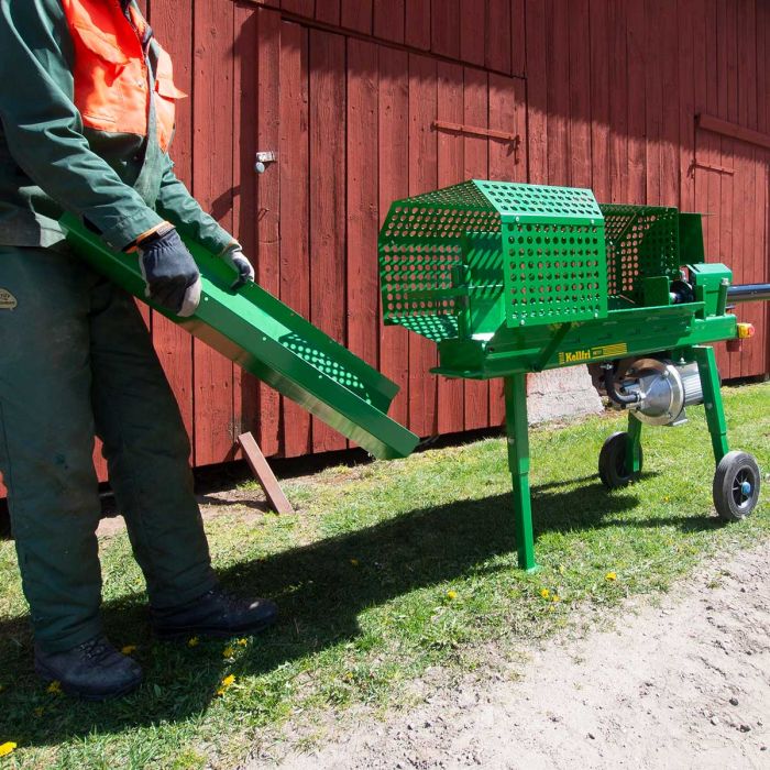 Firewood splitter, electric-powered, 7 tonnes, 70 cm