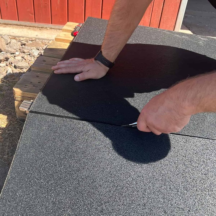 Stable mat 20 mm, 1 x 1 m