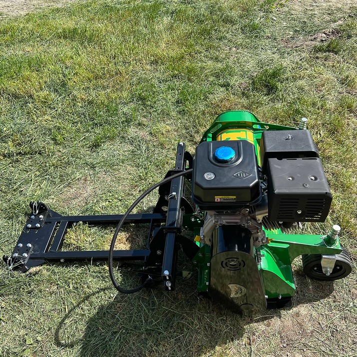 ATV flail mower, front mounted