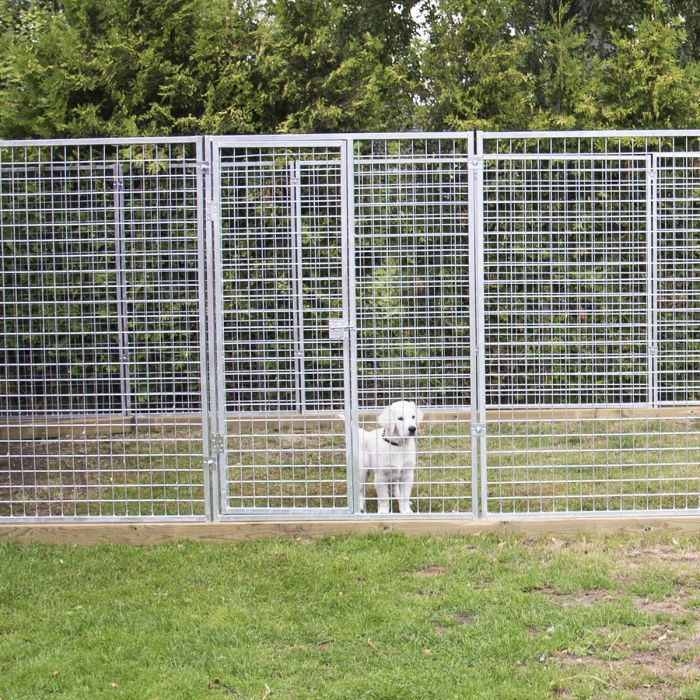 Dog run panel with door 1.2 m