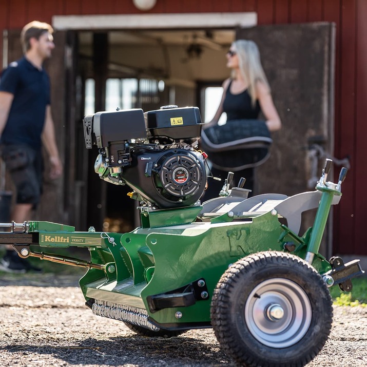 ATV flail mower with flap, 1.2 m, 15 hp