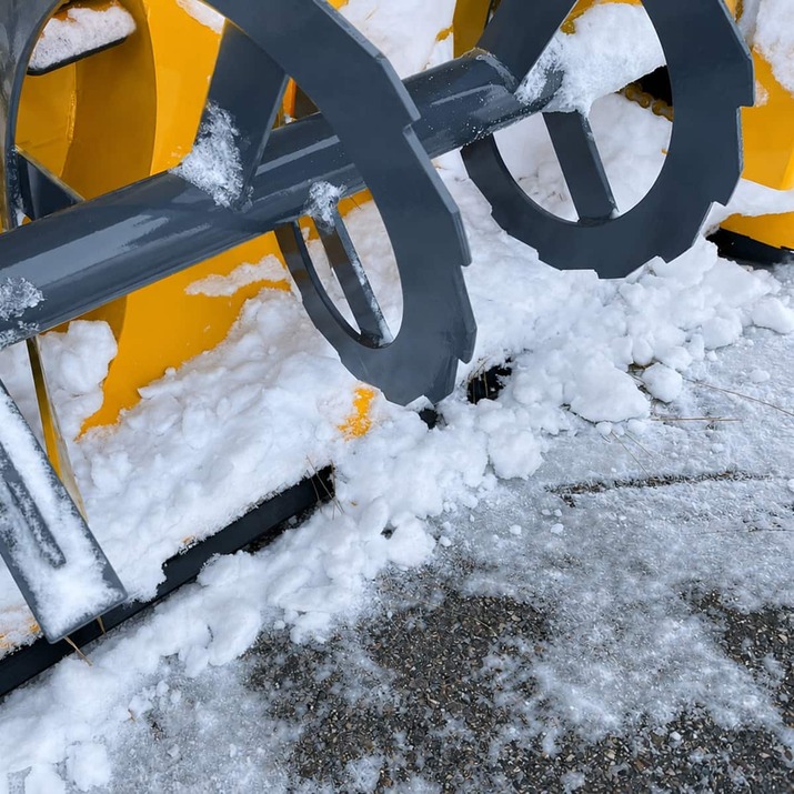 Snow blower hydraulic 1.5 m, bolted Three-point attachment