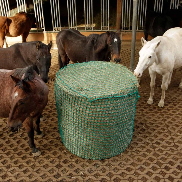 Netting for round bales, SlowFeeder