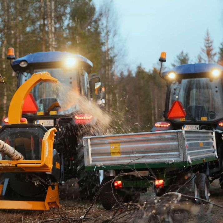 Tipping trailer, 2.5 tonnes, galvanized