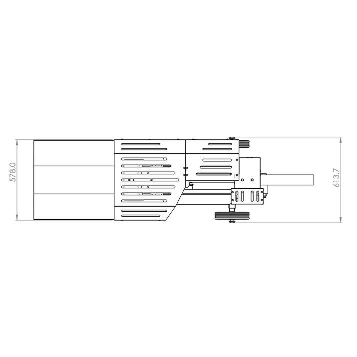 Firewood splitter, electric-powered, 7 tonnes, 50 cm