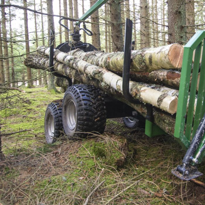 2-tonne forestry trailer ATV, Package 3
