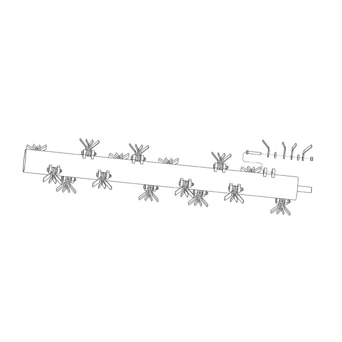 Y-blade kit for Flail mower XKE serie