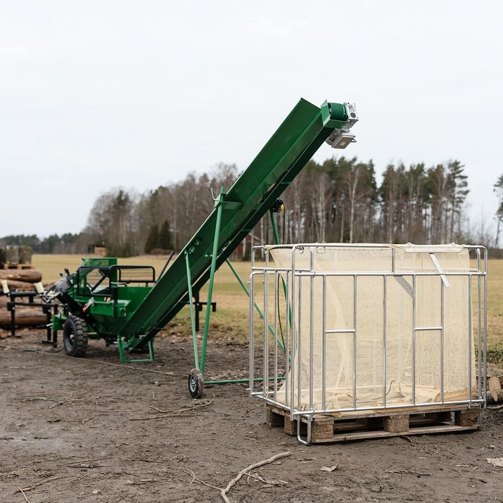 Firewood conveyor 5.0 m