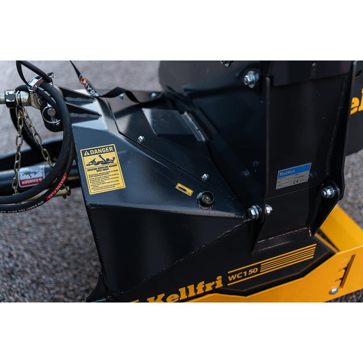 Chipper 150, with antistress hydraulic infeed