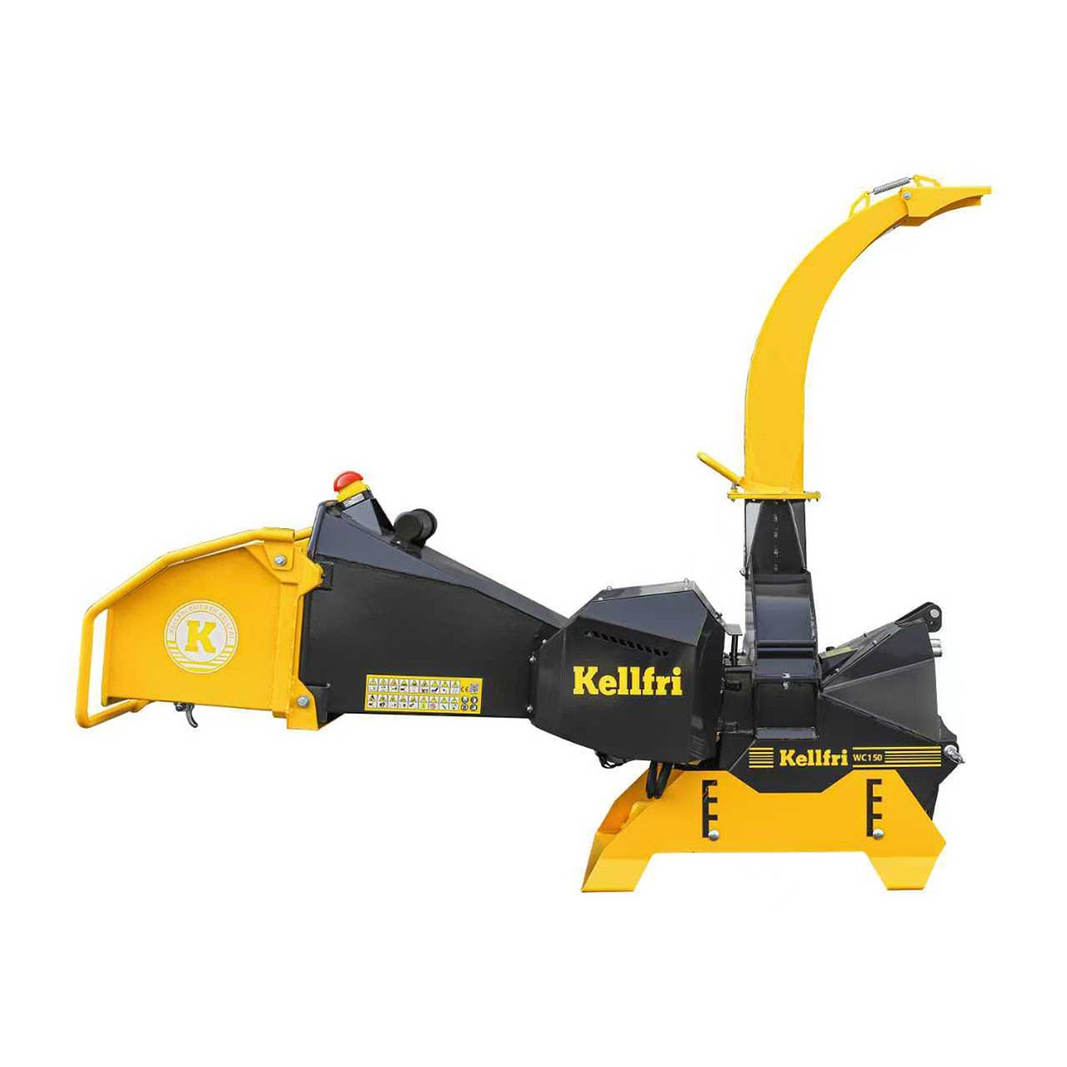 Chipper 150, with antistress hydraulic infeed