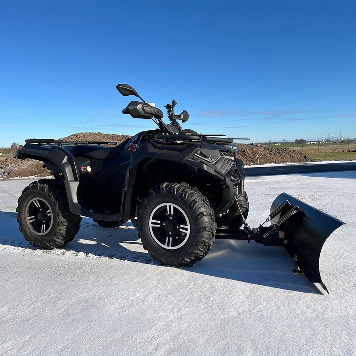 Snow blade ATV